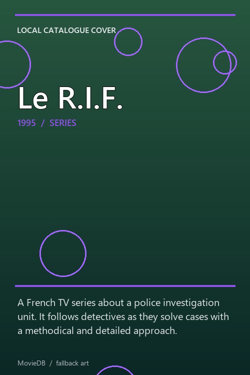 Le R.I.F. poster