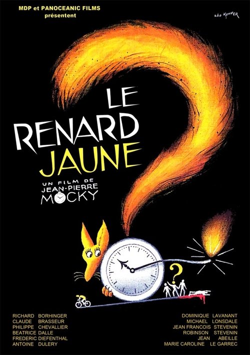 Le renard jaune poster