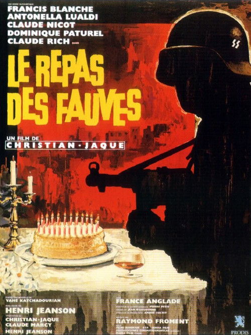 Le repas des fauves poster
