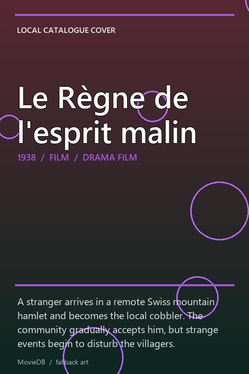 Le Règne de l'esprit malin poster