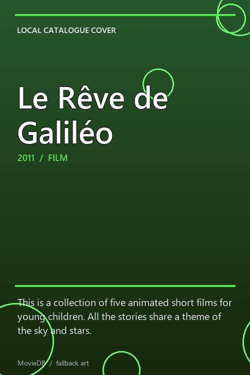 Le Rêve de Galiléo poster