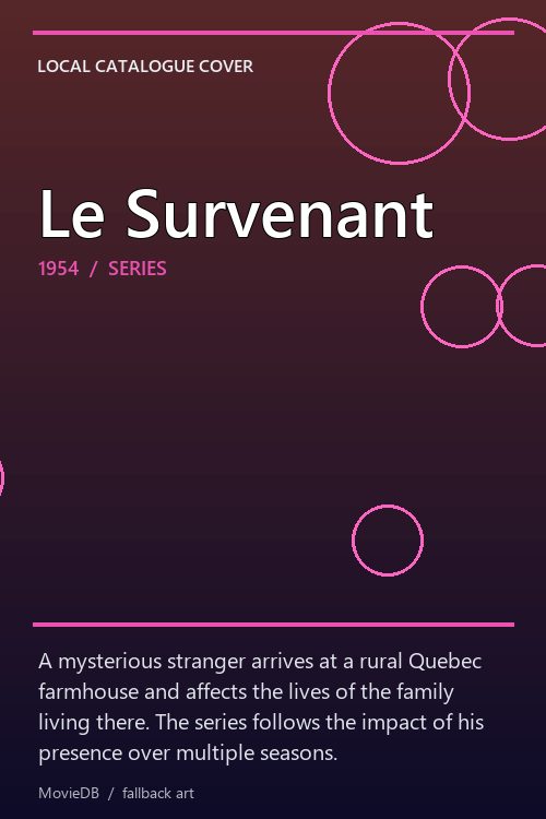 Le Survenant poster