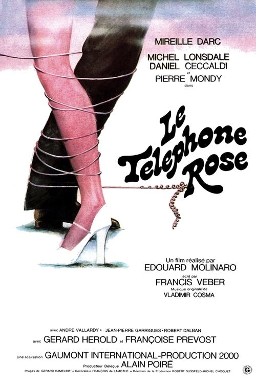 Le téléphone rose poster