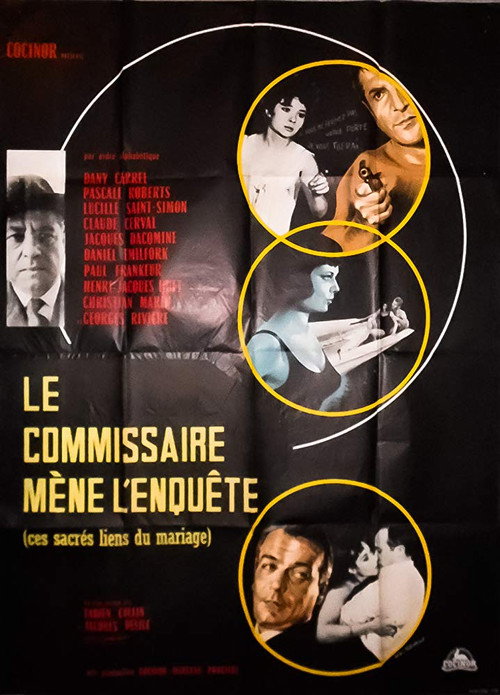 Le commissaire mène l'enquête poster