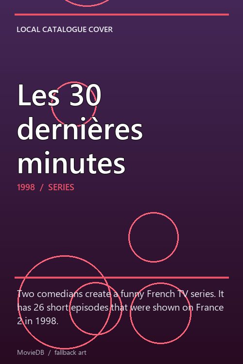 Les 30 dernières minutes poster