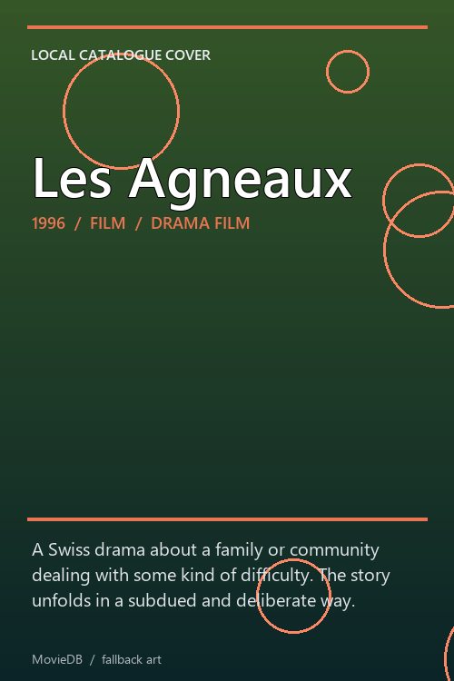 Les Agneaux poster