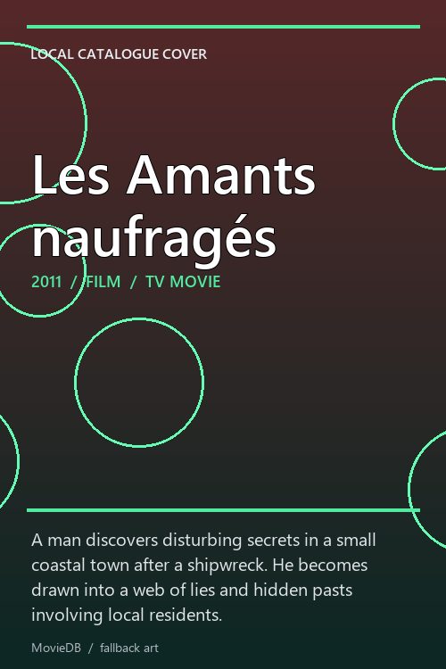Les Amants naufragés poster