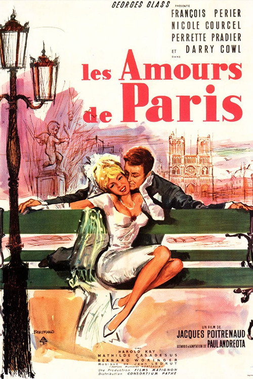 Les amours de Paris poster