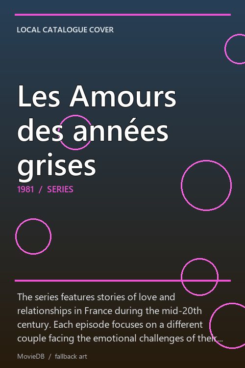 Les Amours des années grises poster