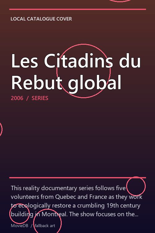 Les Citadins du Rebut global poster