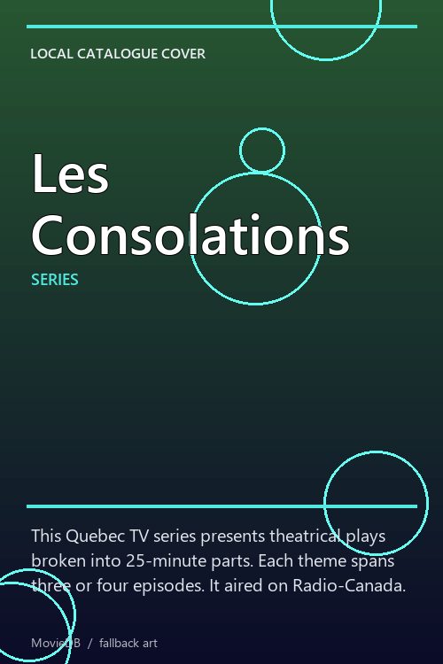 Les Consolations poster