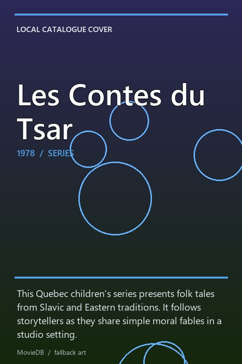 Les Contes du Tsar poster