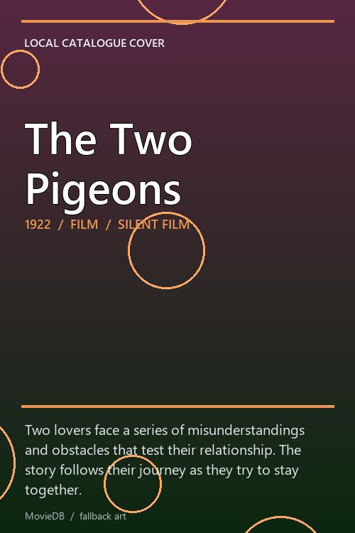 The Two Pigeons poster