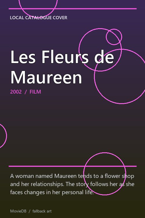 Les Fleurs de Maureen poster