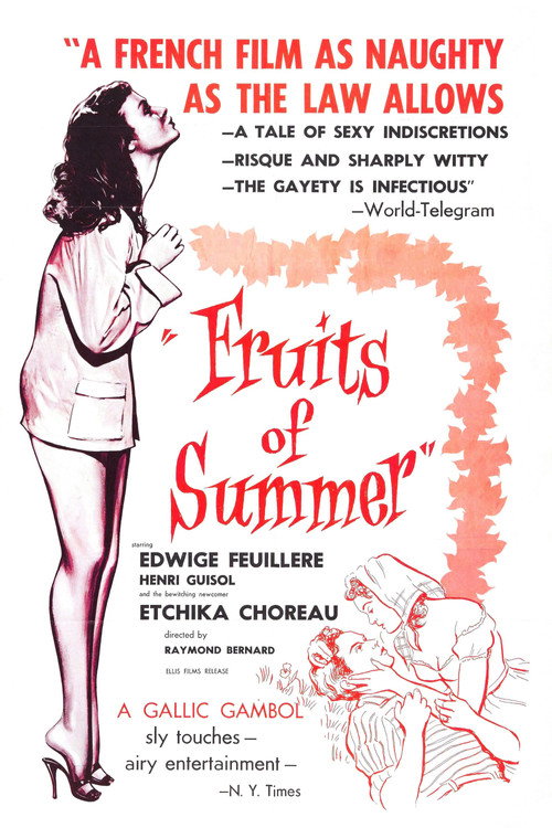 Les Fruits de l'été poster