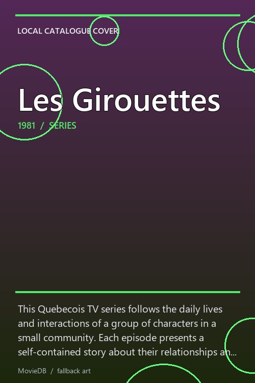 Les Girouettes poster