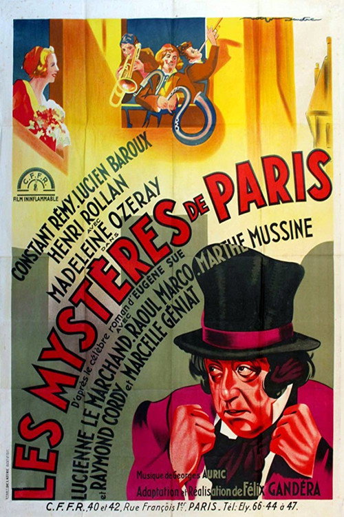 The Mysteries of Paris poster