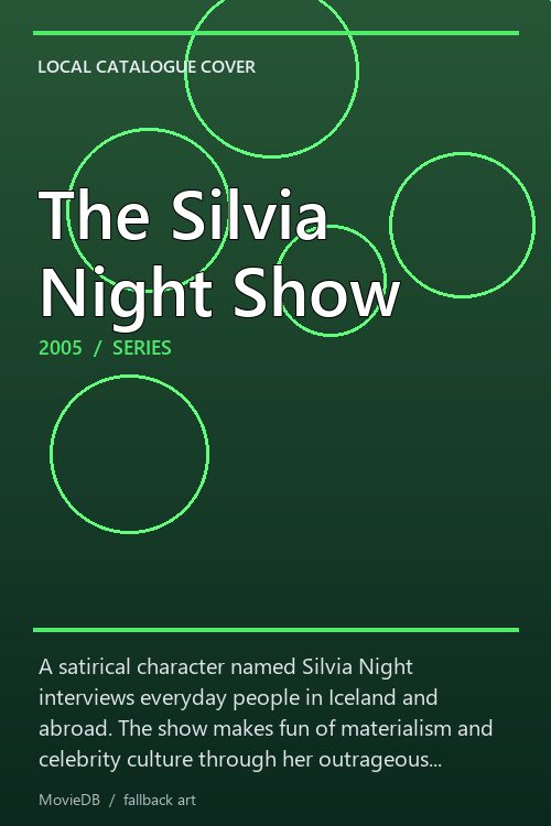 The Silvia Night Show poster