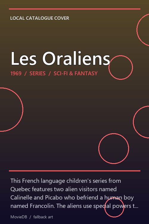 Les Oraliens poster