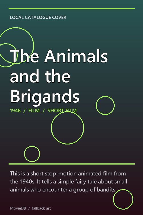 The Animals and the Brigands poster