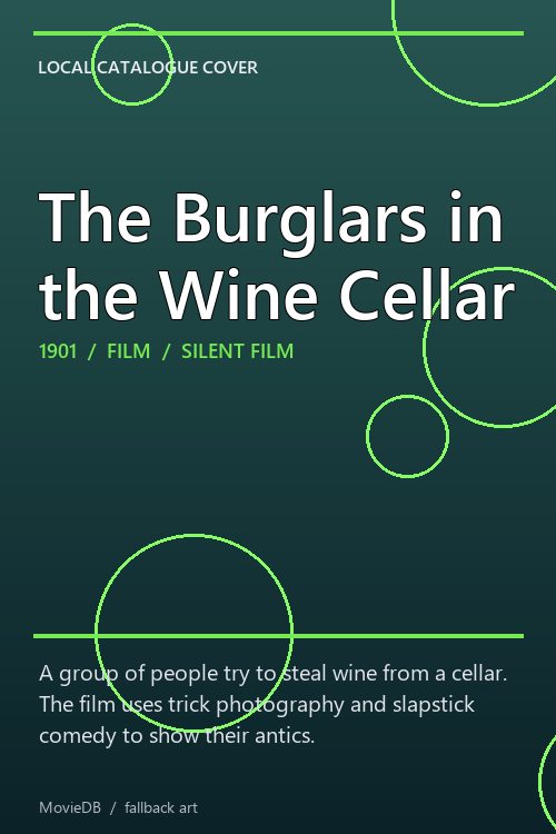 The Burglars in the Wine Cellar poster