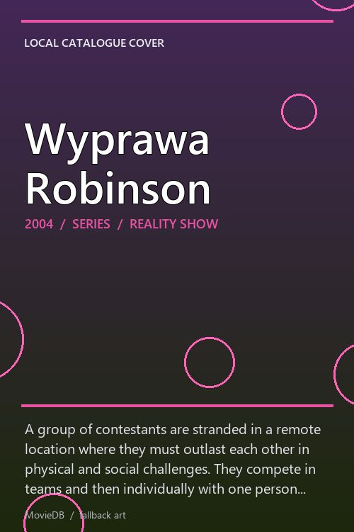 Wyprawa Robinson poster