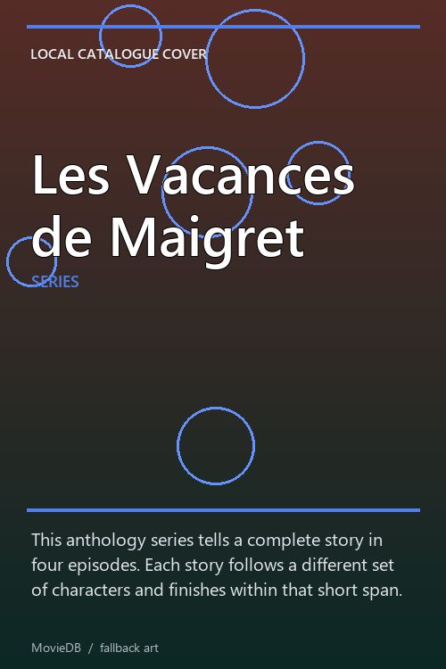 Les Vacances de Maigret poster