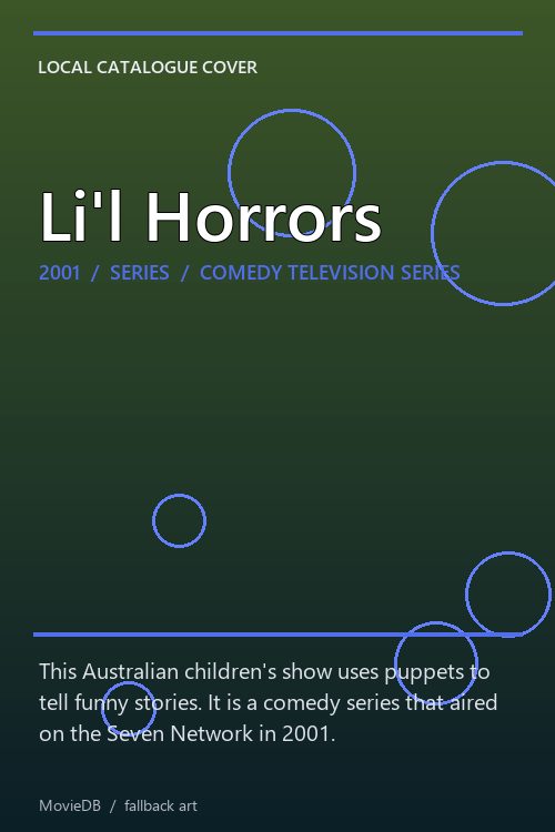 Li'l Horrors poster