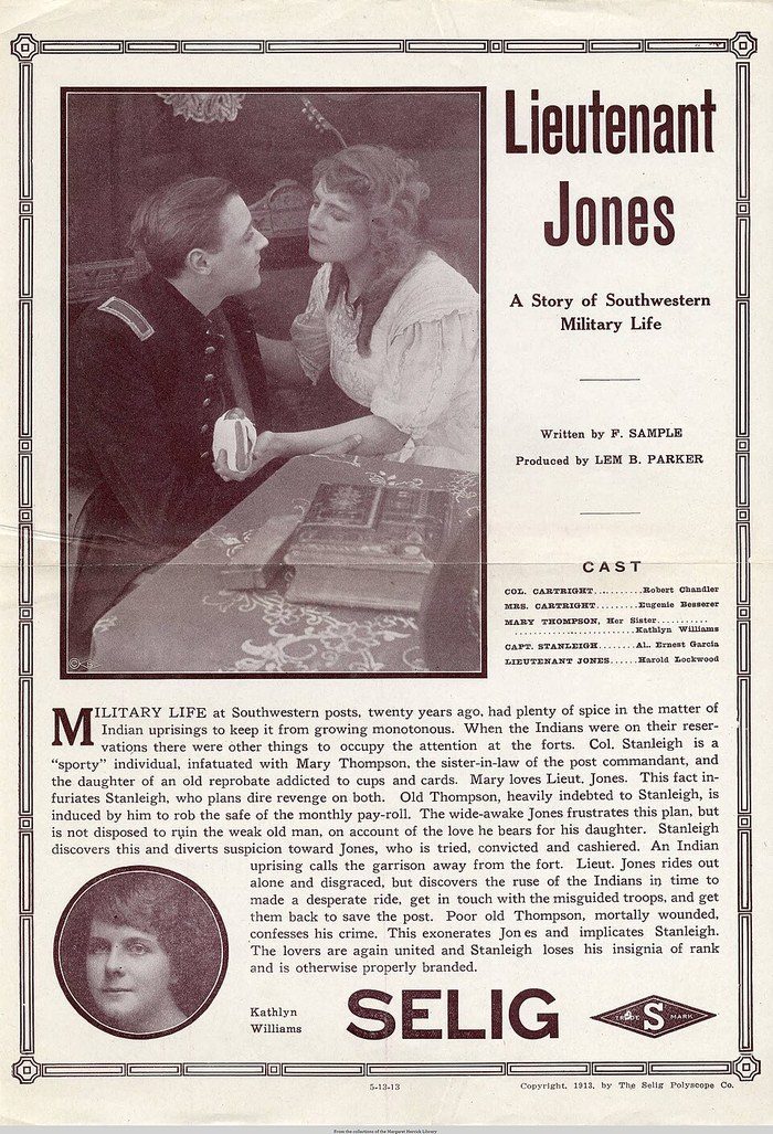 Lieutenant Jones poster