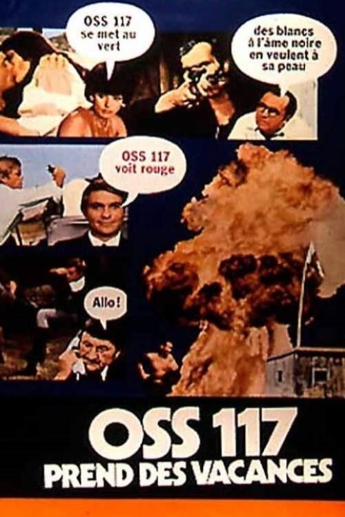 OSS 117 takes a vacation poster