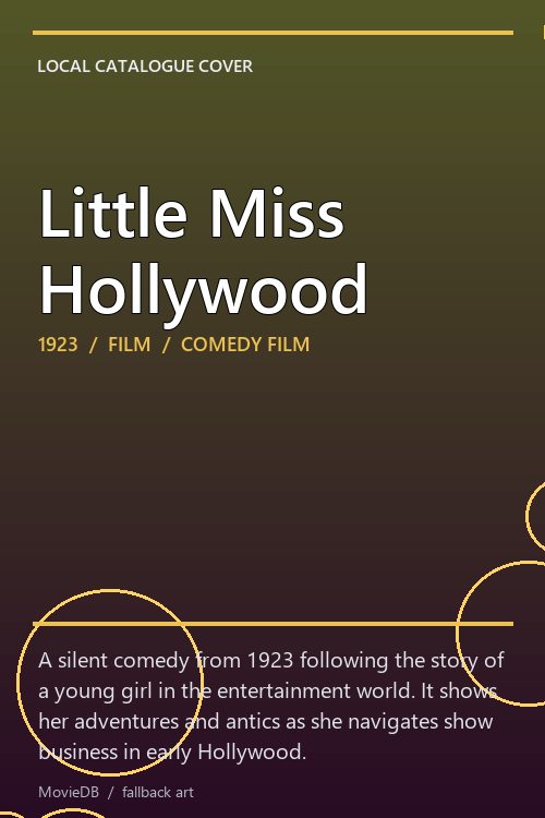 Little Miss Hollywood poster