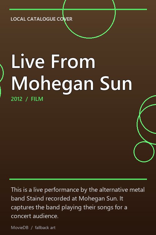 Live From Mohegan Sun poster