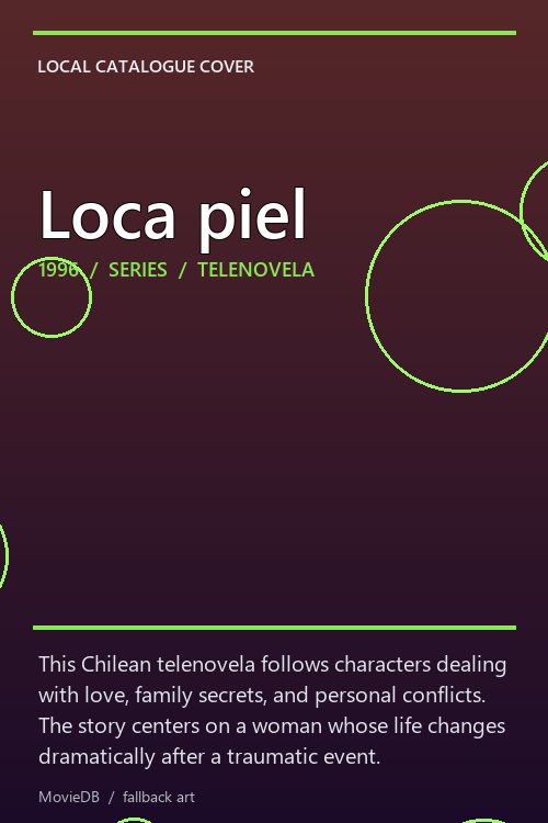 Loca piel poster