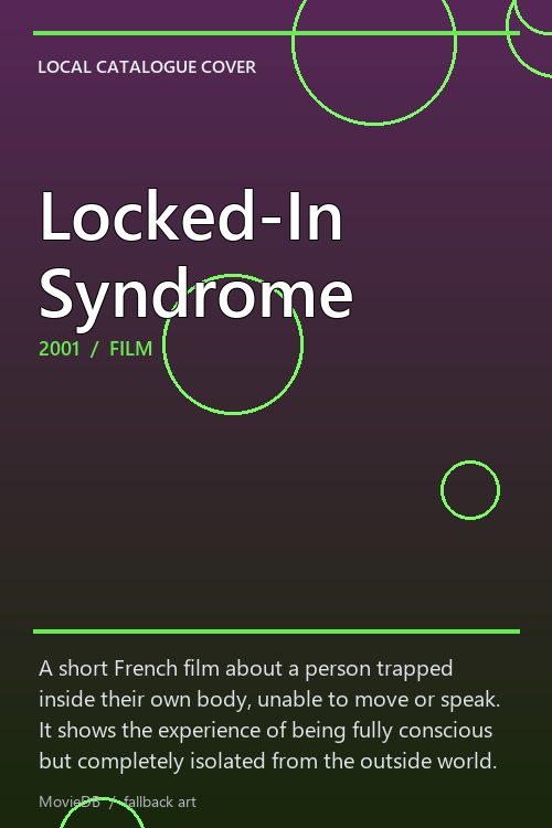 Locked-In Syndrome poster