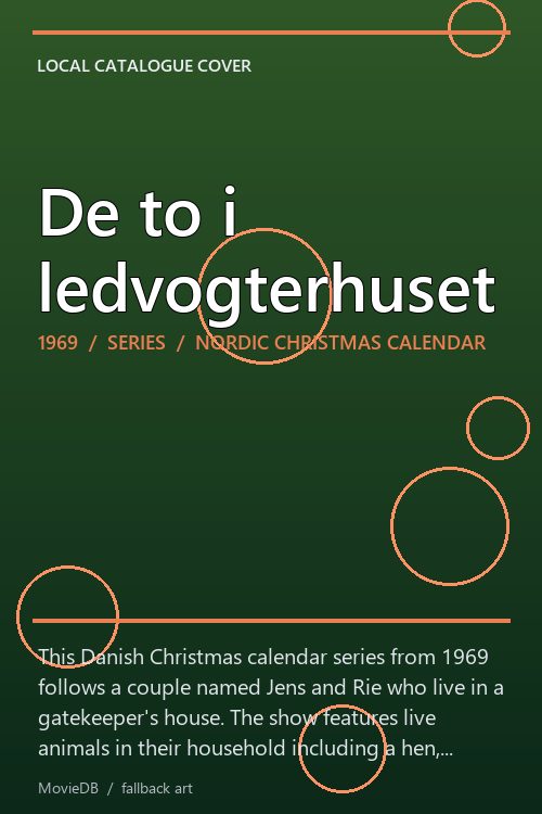 De to i ledvogterhuset poster