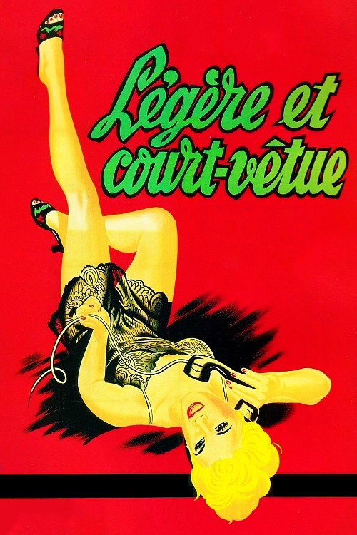 Légère et court vêtue poster