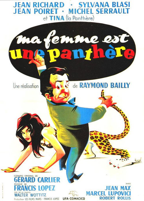 Ma femme est une panthère poster