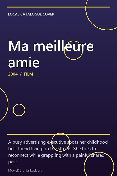 Ma meilleure amie poster