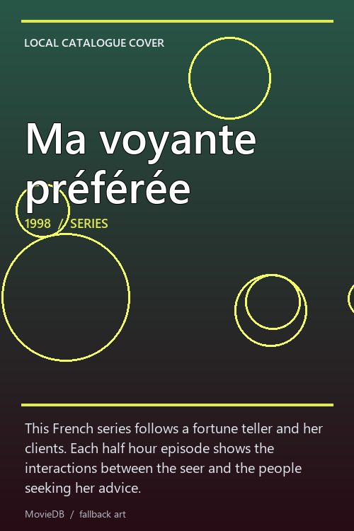 Ma voyante préférée poster