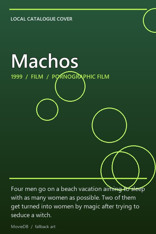 Machos poster