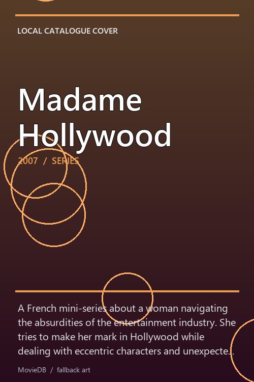 Madame Hollywood poster