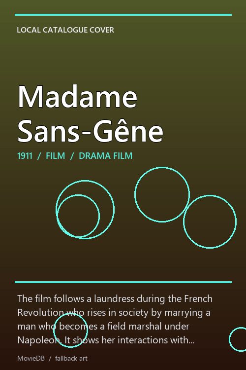 Madame Sans-Gêne poster