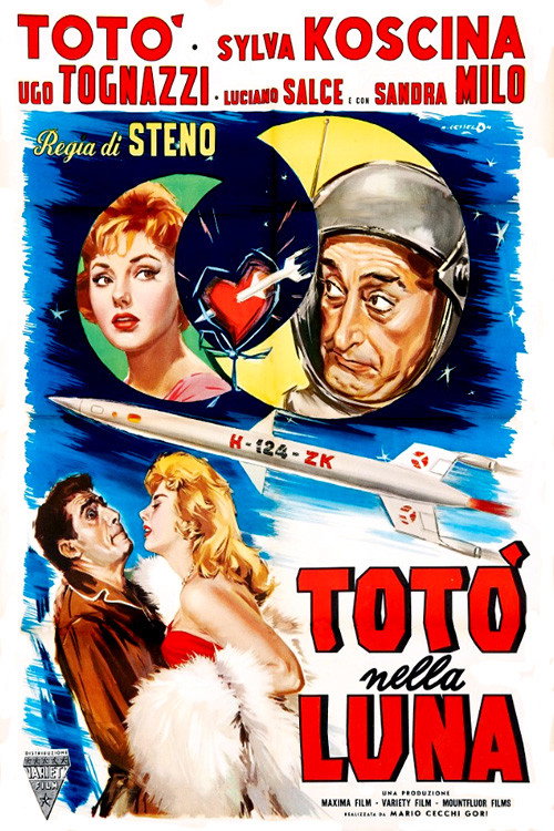 Totò nella luna poster