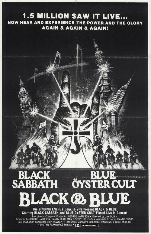Black and Blue poster
