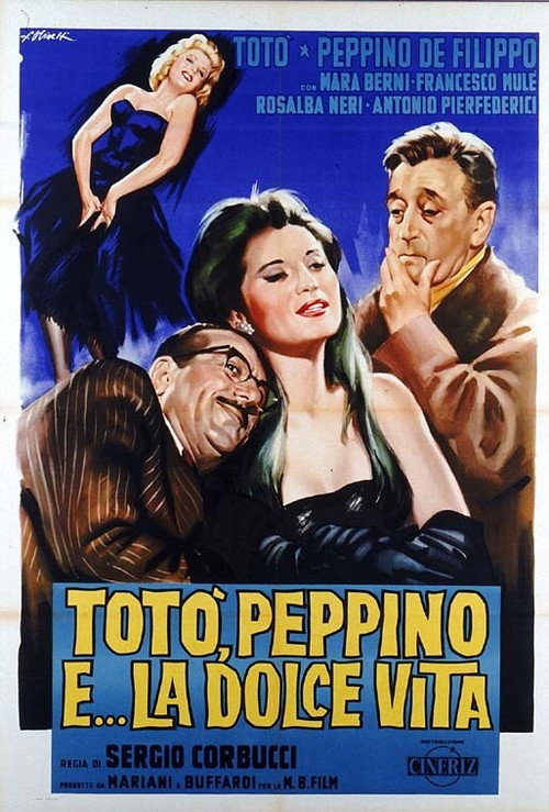 Totò, Peppino e... la dolce vita poster