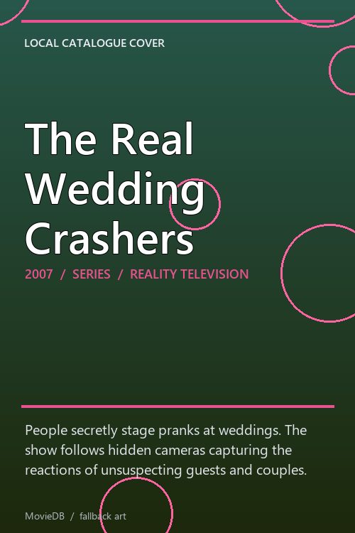 The Real Wedding Crashers poster