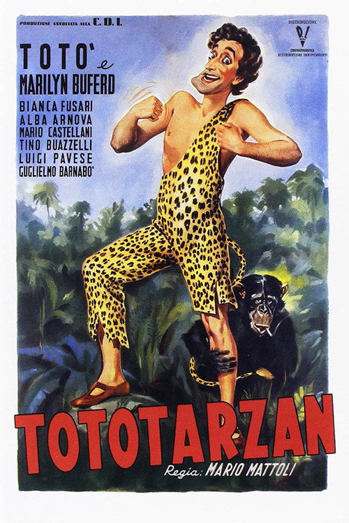 Totò Tarzan poster