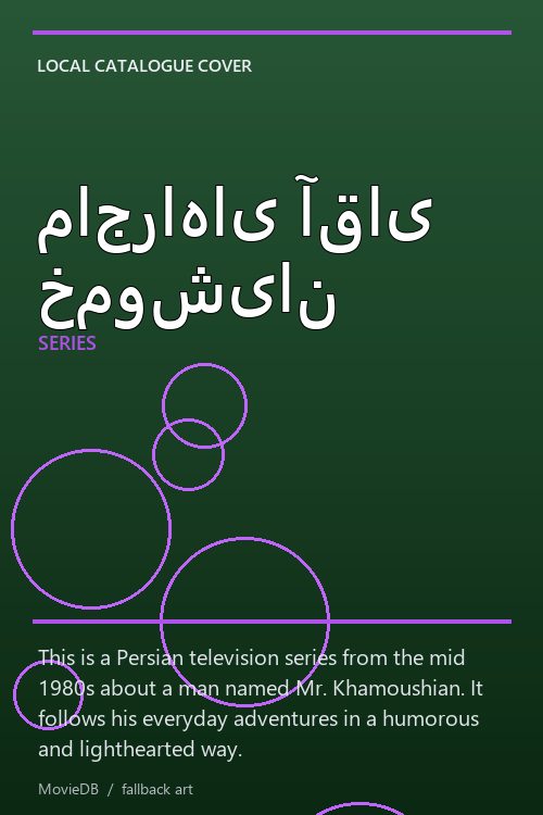 ماجراهای آقای خموشیان poster