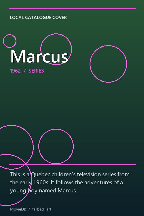 Marcus poster