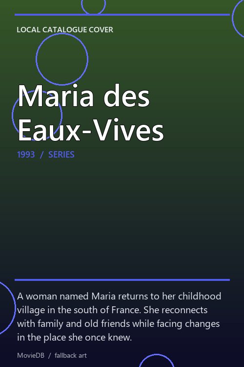 Maria des Eaux-Vives poster